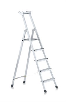 Алюминиевая стремянка Zarges Z500 5 ступеней 41645 - фото 101373