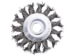 Щётка №136 13178221 d-178мм круглая для УШМ , витая - фото 127535