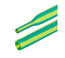 Термоусадочная трубка Передовик нг 16/8 желто-зеленая 36139 - фото 135051
