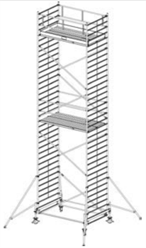 Алюминиевая вышка-тура Krause Stabilo 500 10,4м 735119 - фото 157243
