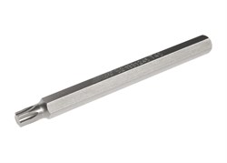 Удлиненная бита-звездочка Torx Т45х120мм 10мм S2 JTC-1331245 - фото 166543