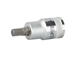 Торцевая бита-головка Kraftool Industrie Qualitat 1/2" H3x55 мм 27908-03_z01 - фото 263568