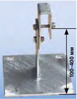 Стенной анкер с большой опорной пластиной KRAUSE 835253 100-150мм - фото 278557