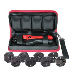 Пресс-клещи КВТ с набором матриц СТК+8 в сумке - фото 287331