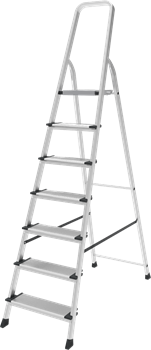 Алюминиевая стремянка Новая Высота NV2117 8 ступеней 2117108 - фото 291642