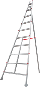 Алюминиевая садовая стремянка Новая Высота NV 319 10 ступеней 3190110 - фото 291887