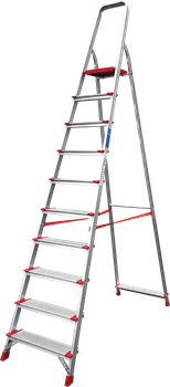 Алюминиевая стремянка Новая Высота NV 511 10 ступеней 5110110 - фото 292183