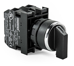 Переключатель EMAS 2-0-1 с фиксацией 2НЗ B202S30 - фото 323241