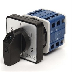 Однофазный многоступенчатый переключатель EMAS EMAS (0-5), 40А PSA040KS135S - фото 327847