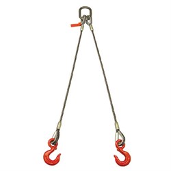 Строп канатный TOR 2СК г/п 5,0 т 4,5 м, шт - фото 351706