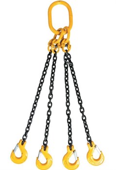 Строп цепной TOR 4СЦ г/п 17,0 т 2,0 м, шт - фото 357923