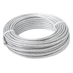 Канат стальной ГОСТ 2688-80 ЛК-Р 28,0 мм 6х19 светлый, м - фото 360123