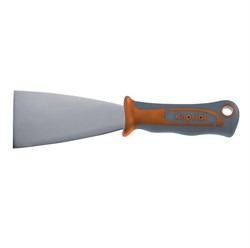 Шпатель полужесткий 40 мм, нерж.сталь, с ручкой Progrip Kapriol 23142