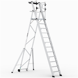 Складная лестница-платформа CASGAN KEY-PRO 11+1 ступеней - фото 400307