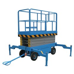 Подъемник ножничный передвижной 500 кг 10 м TOR SJY-0,5-10AC (от сети) (Y) - фото 401028