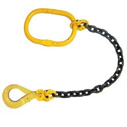 Строп цепной TOR 1СЦ г/п 1,5 т 9,0 м с самозакрывающимся крюком