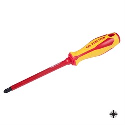 Отвертка крестовая King Tony диэлектрическая PH3 150 мм 14710306 - фото 677631