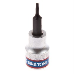 Насадка (бита) торцевая 3/8", Torx, T8, L = 50 мм KING TONY 302308 Tony - фото 678466
