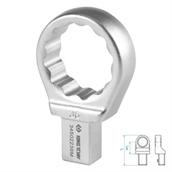 Насадка накидная серии "FIT", 36 мм, 14х18 мм KING TONY 34502236M TONY - фото 679166