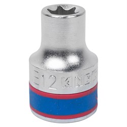 Головка торцевая TORX Е-стандарт 1/2", E12, L = 37 мм KING TONY 437512M TONY - фото 679977