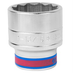 Головка торцевая стандартная двенадцатигранная 3/4", 1-13/16", дюймовая KING TONY 633058S TONY - фото 680584