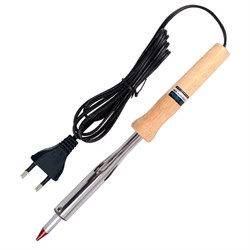 Паяльник, 100 Вт, 220 В, деревянная ручка KING TONY 6BC210A Tony - фото 681101