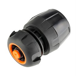 Коннектор для шланга Amigo с soft-покрытием серия XXL 79502 с аквастопом 1/2" - фото 692983