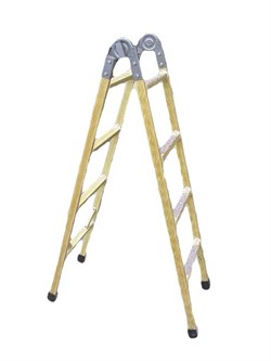 Шарнирная диэлектрическая лестница ЛСП-2х1,0ТС-К55М - фото 78556