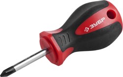 Отвертка крестовая PH Зубр Мастер PH1 x 38мм 25062-38-1_z02 - фото 86250