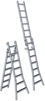 Лестница-стремянка ЛСМ-4,5 15 ступеней - фото 97324