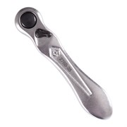 Трещотка 1/4", 88 мм, 60 зубцов, флажковая, для вставок (бит) KING TONY 276B-0225 TONY