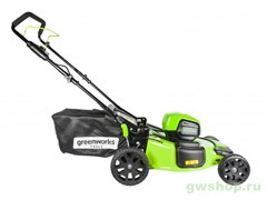 Газонокосилка бесщеточная  аккумуляторная GD-60 60V GREENWORKS GD60LM51HP Greenworks 2502707