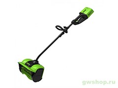Снегоуборщик аккумуляторный GREENWORKS 60V GD60SSK2 30 см c АКБ 2АЧ и ЗУ Greenworks 2602607UA