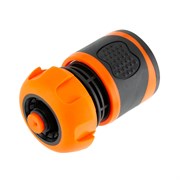 Коннектор для шланга Amigo с soft-покрытием серия XXL 79513 с аквастопом 1/2"
