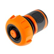 Коннектор для шланга Amigo с soft-покрытием серия XXL 79515 с аквастопом 3/4"