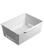 Корзина пластиковая ПРАКТИК GBP 60х20 белая S70199322201