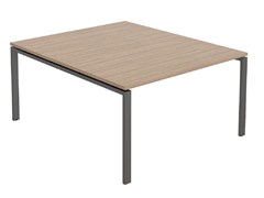 Стол для переговоров ПРАКТИК NT 120х144 вяз натуральный/антрацит К35399081216