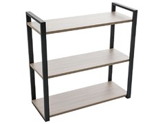 Полка ПРАКТИК Home-3 вяз натуральный/чёрный S37699540721