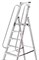 Алюминиевая стремянка Hailo ProfiLine P225 plus 8 ступеней 8208-101 - фото 157992
