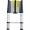 Лестница телескопическая 4,1 м 14 ступеней - фото 279113