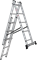 Алюминиевая трехсекционная лестница Новая Высота NV 123Y 3x5 1230305Y - фото 288890