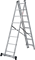 Алюминиевая трехсекционная лестница Новая Высота NV 123 3x8 1230308 - фото 289166