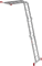 Алюминиевая лестница трансформер Новая Высота NV 232 2х3+2х4 2320234 - фото 290322