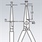 Плоскогубцы KNIPEX KN-2301140 - фото 31066