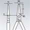 Длинногубцы KNIPEX KN-3021160SB - фото 31344