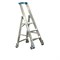 Передвижная лестница-стремянка Krause Stabilo 3 ступени 124609 - фото 318311