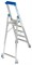 Передвижная лестница-стремянка Krause Stabilo 5 ступеней 124623 - фото 318325
