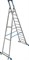 Передвижная лестница-стремянка с траверсой Krause Stabilo 12 ступеней 127365 - фото 318441