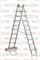 Трёхсекционная лестница Эйфель Премьер 3х10