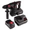Перфоратор аккумуляторный,18 В, 4 предмета, кейс MIGHTY SEVEN DRH-101A SEVEN - фото 683063